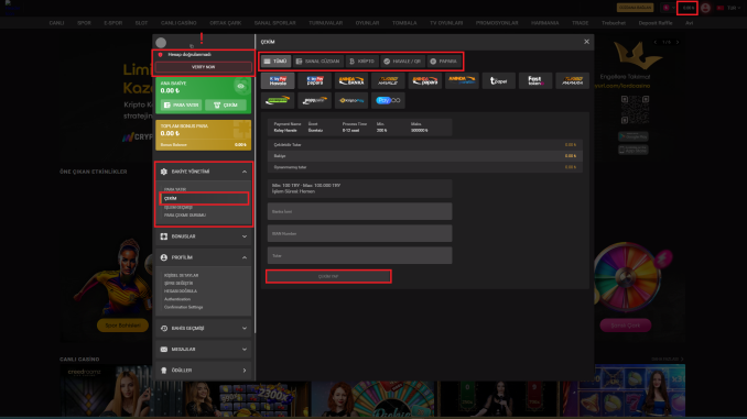 Lordcasino Para Çekme